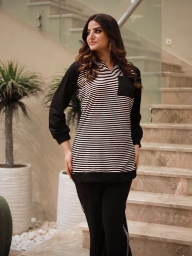Ensemble Roua - Sport rayé