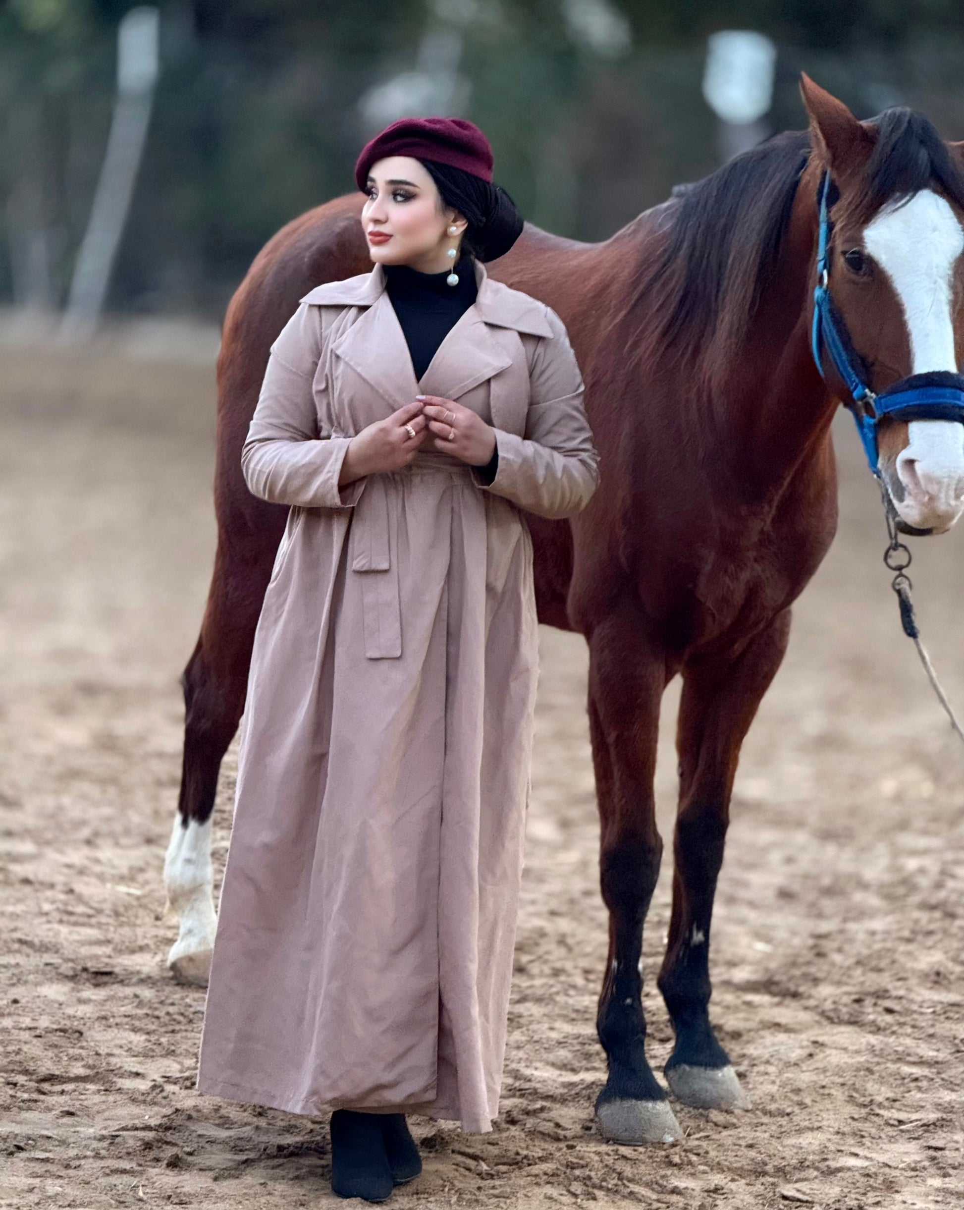 robe trench ines