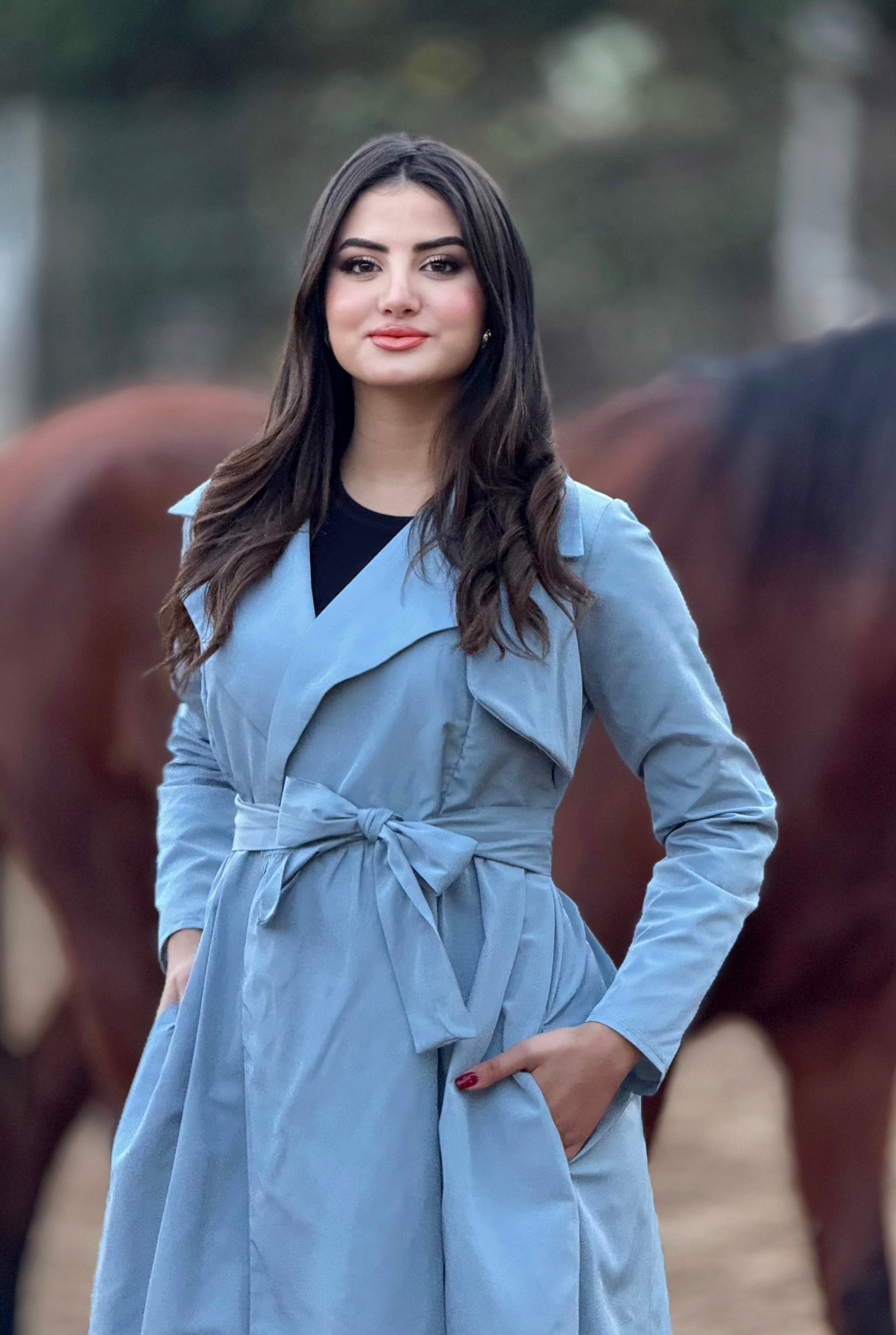 robe trench ines