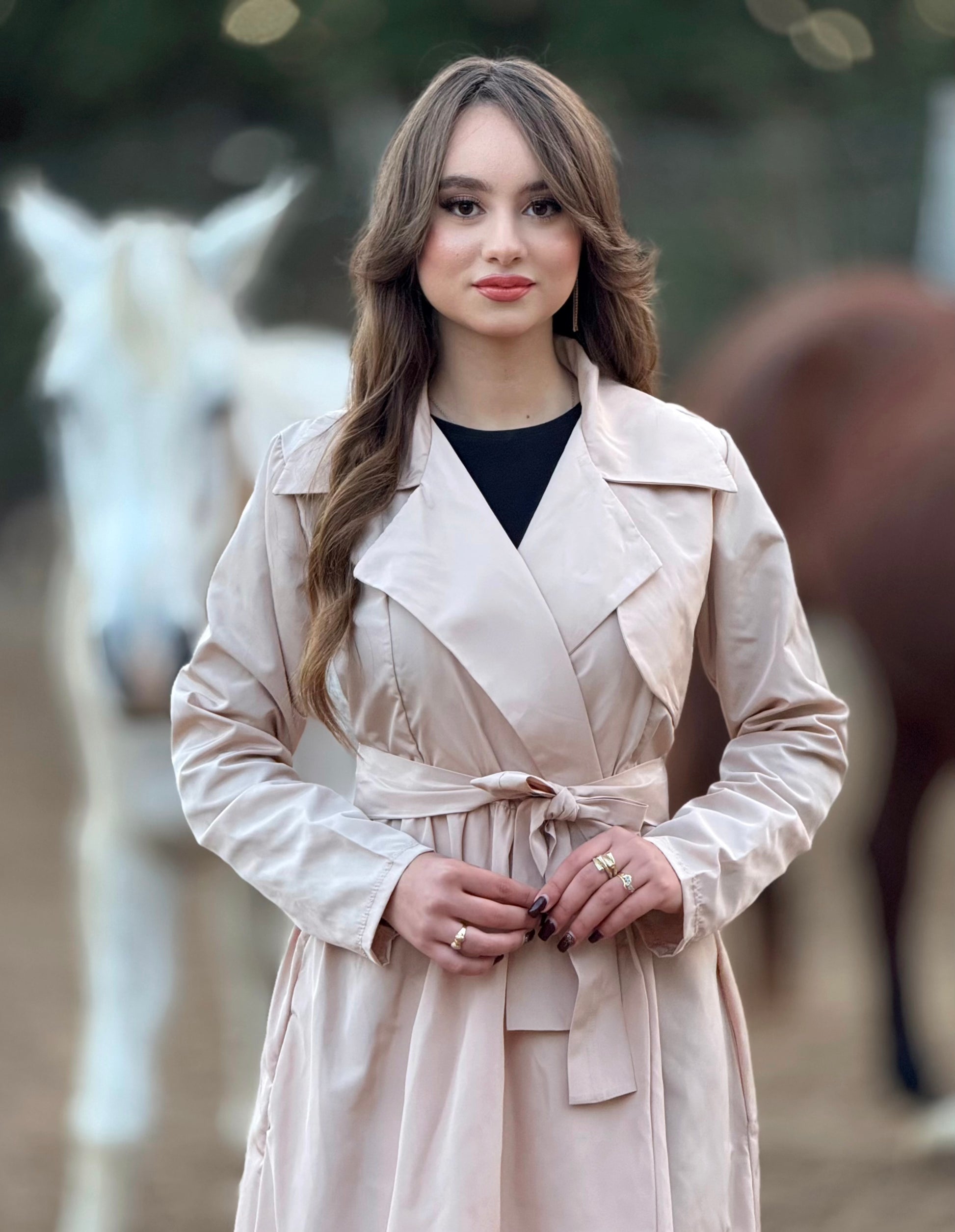 robe trench ines