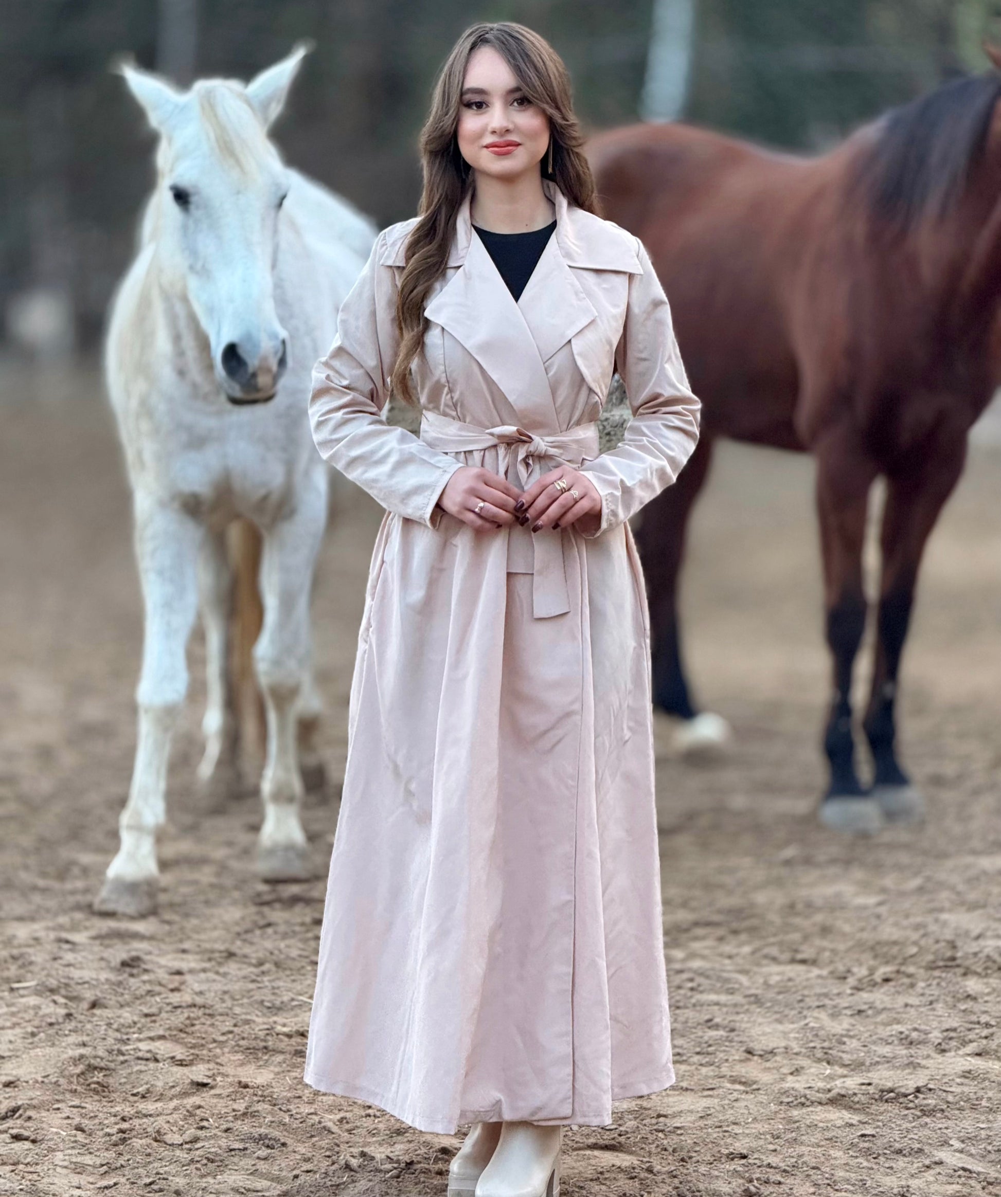 robe trench ines