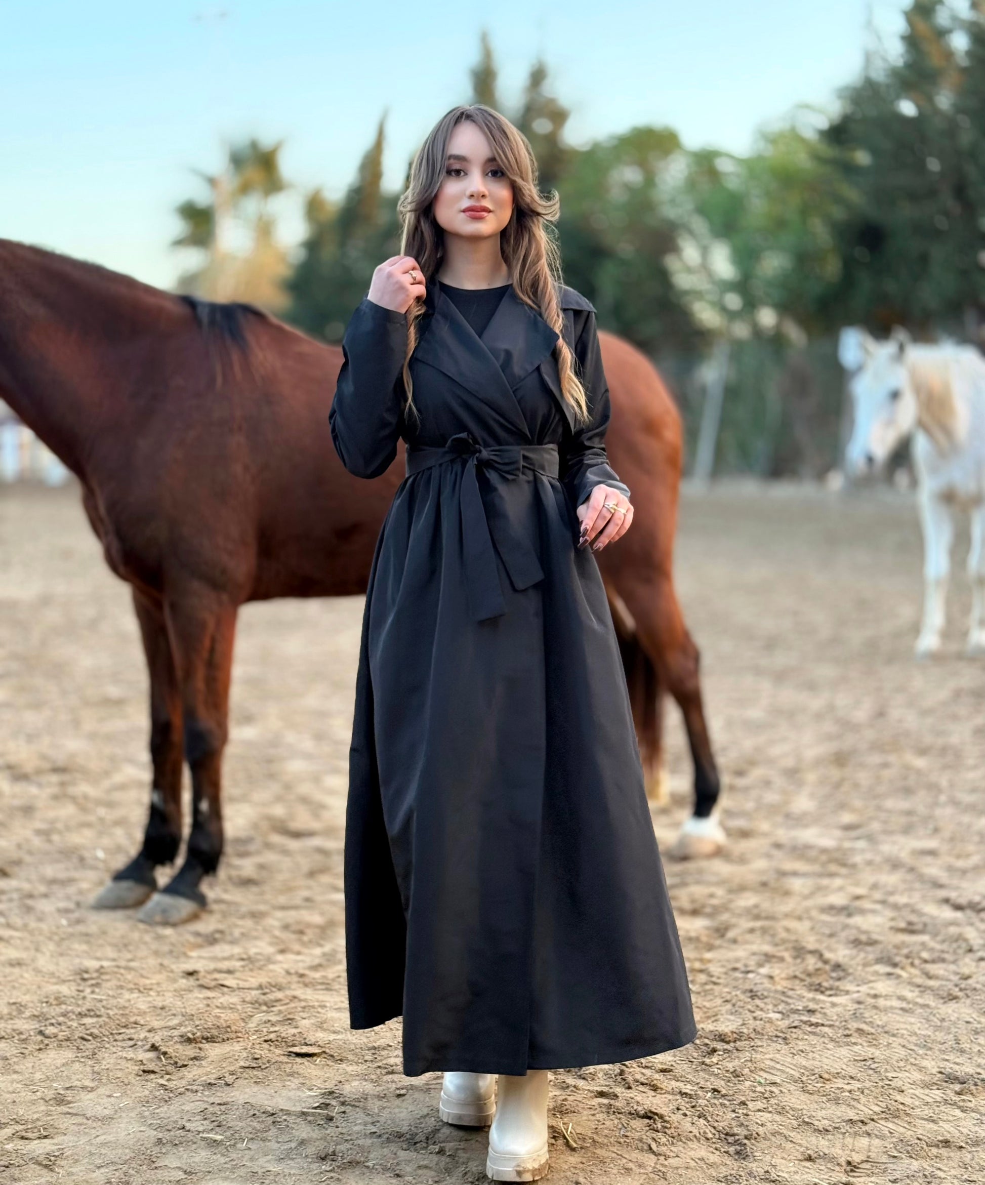 robe trench ines