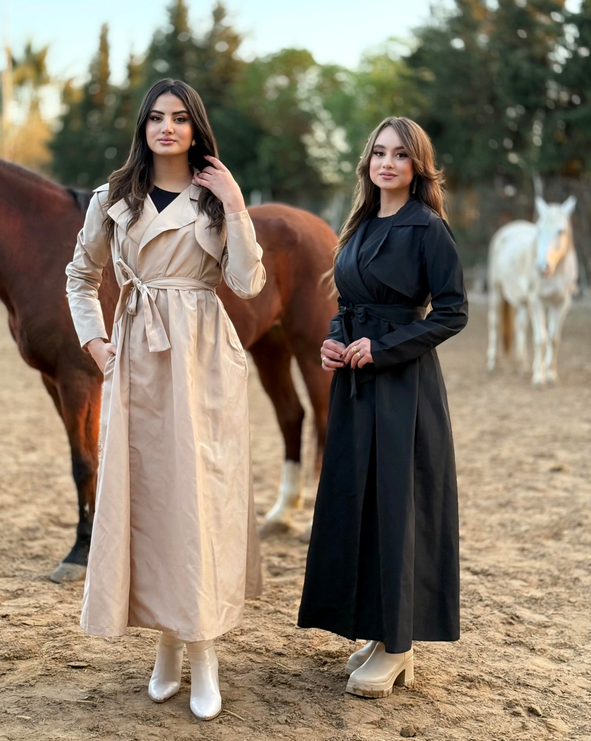 robe trench ines